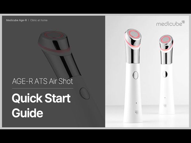 MEDICUBE] Age-R ATS Air Shot Quick Start Guide - YouTube