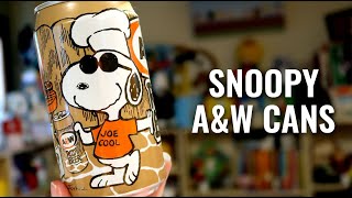 Have a Drink! Snoopy A&W Root Beer Cans - Snoopy Finds | CollectPeanuts.com