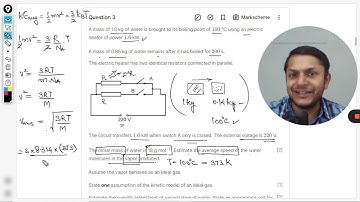 A mass of 1.0 kg of water is brought to its boiling point of 100 °C using an electric heater of powe