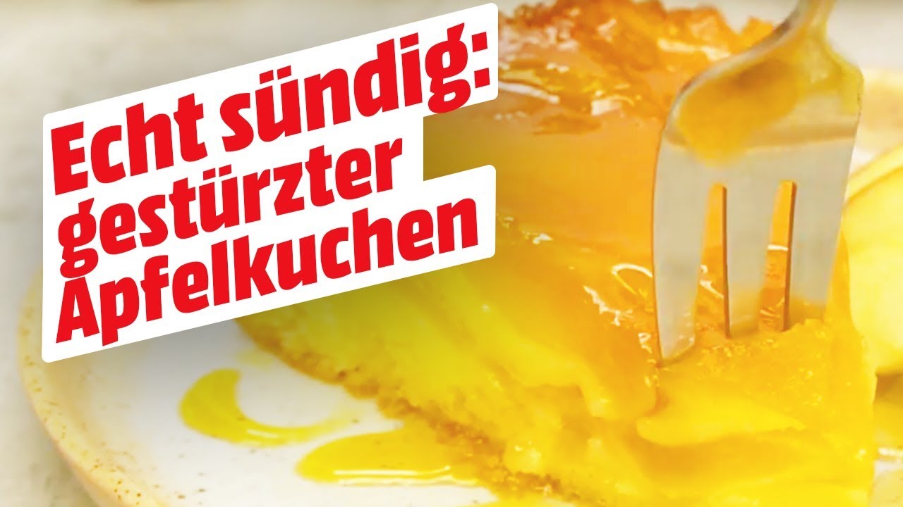 Gesturzter Apfelkuchen Mit Ahornsirup Mit Wow Effekt Koch Mit