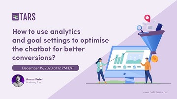 How to use analytics and goal settings to optimize the chatbot for better conversions