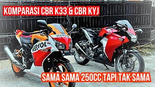 KOMPARASI CBR 250R KYJ 2011 DAN CBR 250R K33 2015