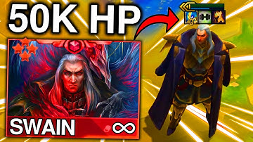 "WORLD RECORD!?" 50K HP TANK SWAIN ⭐⭐⭐| TFT SET 9.5