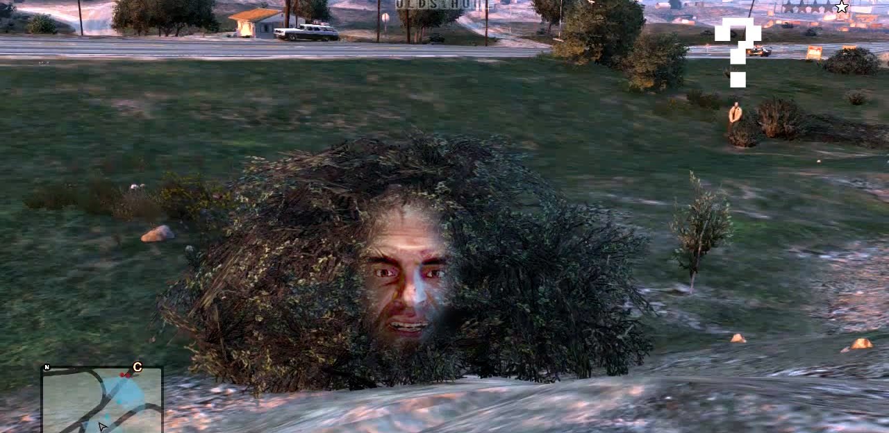 GTA 5 Tipps N Tricks - Büsche Als Versteck Nutzen