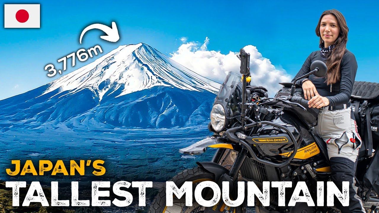 Поездка на вершину горы Фудзи? Самое высокое приключение на мотоцикле в Японии