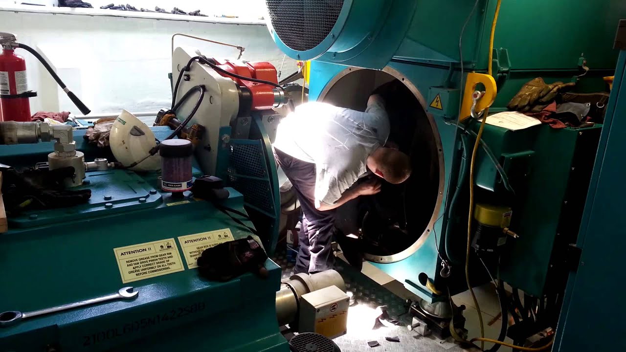Generator bearing change out. Part 2