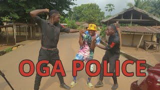 OGA POLICE(FANTASTIC COMEDY)#monkey #comedy#prank#fypシ゚viral #reelsfb #funny #funny