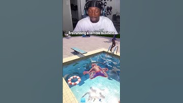 Waterpark with no pool is crazy #twitch #funny #reaction #shorts #streamer #gaming #youtubeshorts