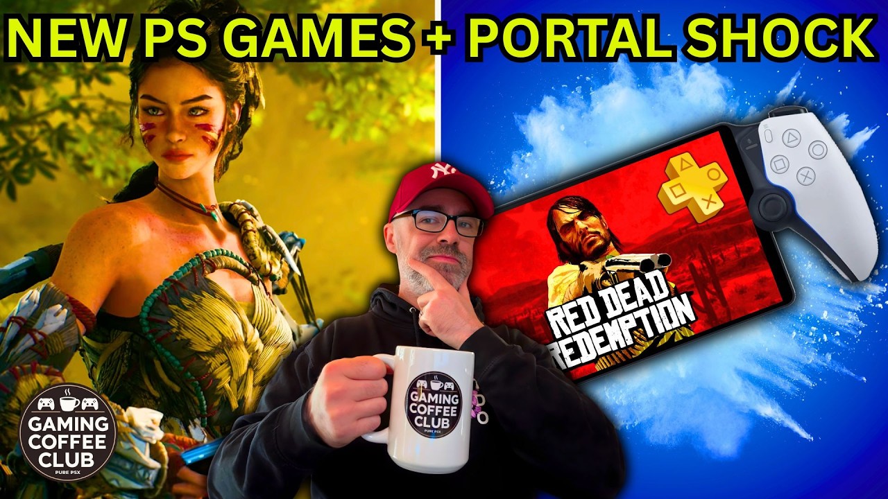 Gaming Coffee Club #6 – PS Portal SURPRISE, New Console Reveal & PS Plus December Game!