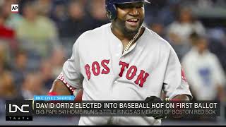 Baseball Hall of Fame: David Ortiz In; Barry Bonds, Roger Clemens Out