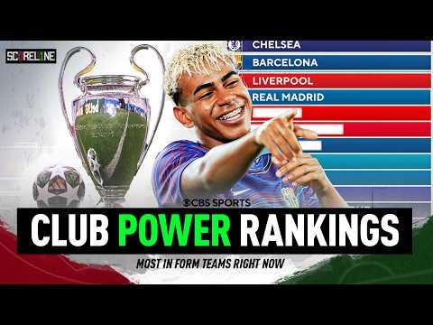 POWER RANKINGS: BEST clubs in the world right now | Liverpool, Barcelona, Real Madrid | Scoreline