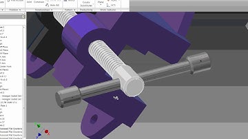 Autodesk Inventor Tutorials Vise Part 11-Fixes Handle Knob