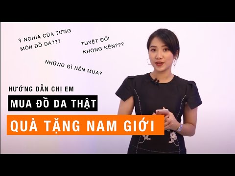 Ý nghĩa món quà tặng đồ da nam cho nam giới (Chị em nên biết) - FTT leather