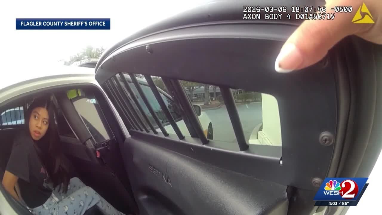 Bodycam shows arrest of college student accused of letting her newborn die, going to theater perf...