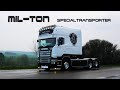 MIL-TON Specialtransporter- SCANIA R520 V8 Longline