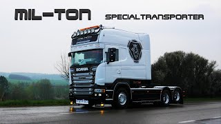 MIL-TON Specialtransporter- SCANIA R520 V8 Longline