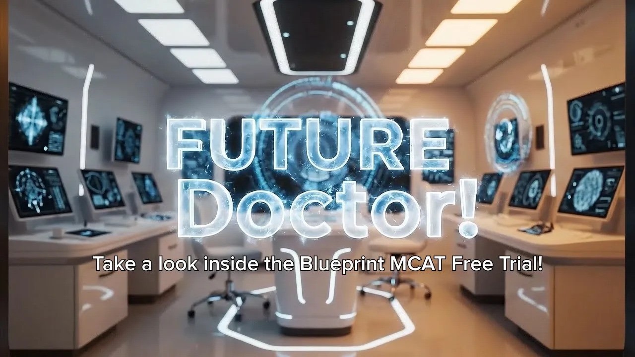 Take a look inside the Blueprint MCAT Trial: Free MCAT Practice Test, MCAT Study Schedule, and more!