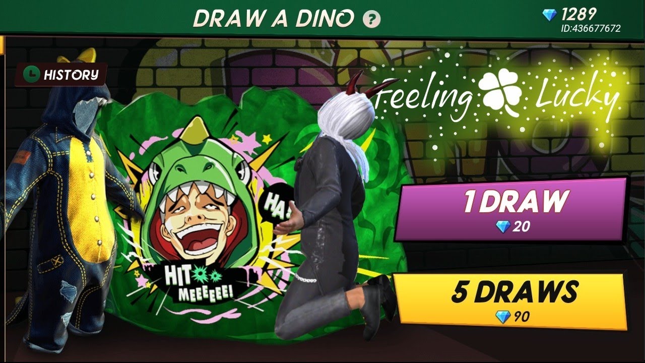 Free Fire I Got New Dyno And New Gloo Wall Skin The Unstoppable Gamer Zone Youtube