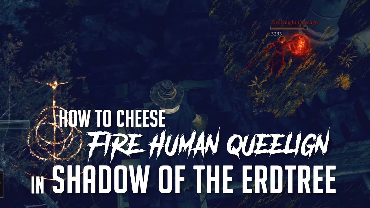 Как убить Огненного Рыцаря Квилинга в Церкви Крестового Похода в Тени Эрдтри (легкое убийство)