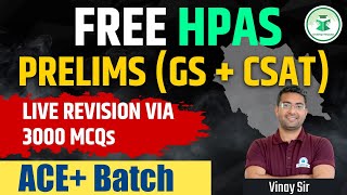 Free HPAS Prelims | GS + CSAT | Live Revision VIA 3000 MCQs | ACE+ Batch | CivilsTap Himachal screenshot 4