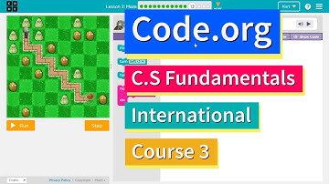 The Maze Course 3 Lesson 2.12 Tutorial with Answers - Code.org CS Fundamentals