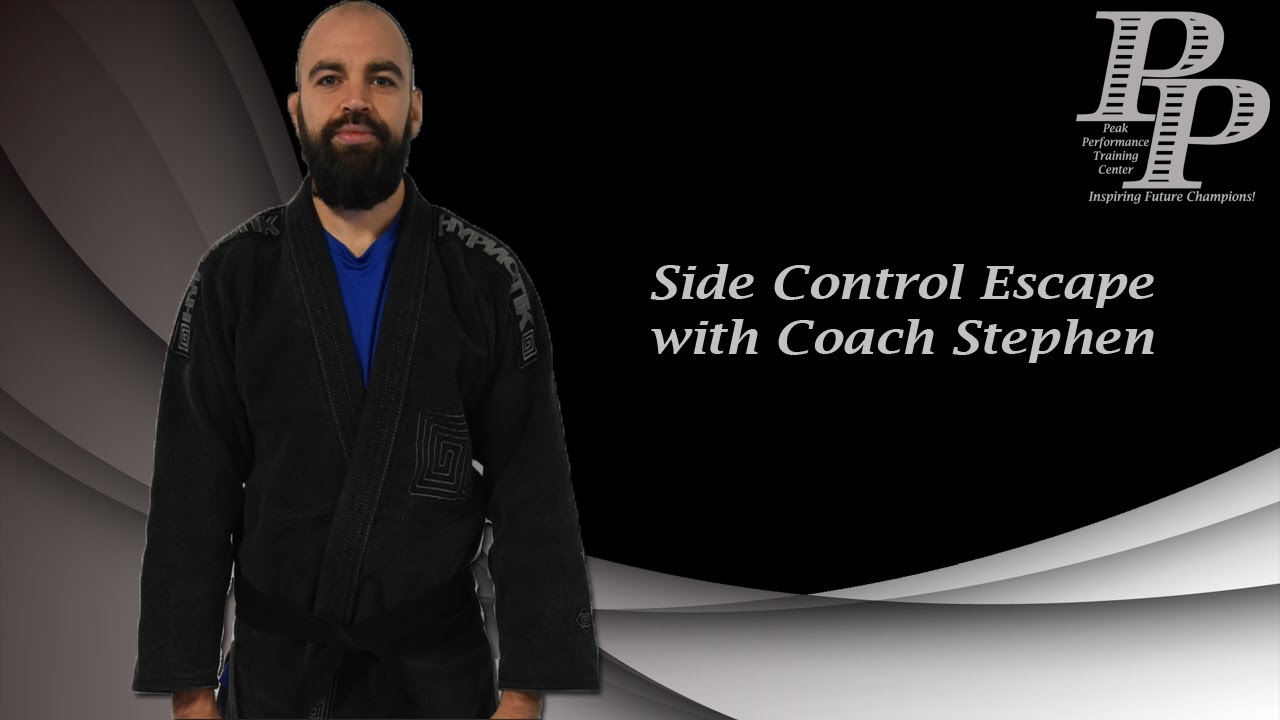 Jiu Jitsu - Side Control Escape with Coach Stephen - YouTube