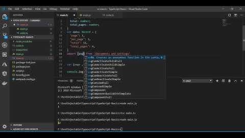Typescript Refresher | array destructuring
