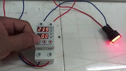 Bảo vệ Cao Áp Thấp Áp Bảo Vệ Qua Dòng dùng cho điện 1 pha 220V