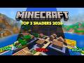 Top 3 SHADERS MÁS REALISTAS para MINECRAFT PE/BEDROCK v26.13/1.21+ 😱🔥 (2026 NUEVOS)