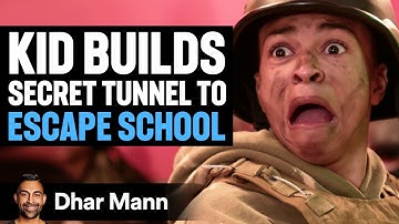 Kind bouwt geheime tunnel om te ontsnappen van school - Jay