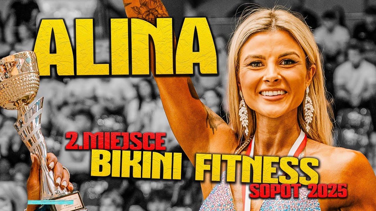 Alina – 2. miejsce Bikini Fitness do 169 cm | Debiut (2 tyg. prep) | XVIII Sopot 2025 Show Day