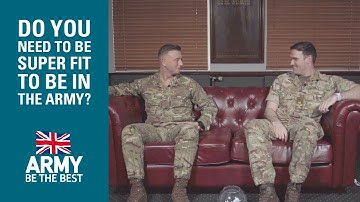 Myth Busting: Army Edition - Do you need to be super fit to be in the Army?