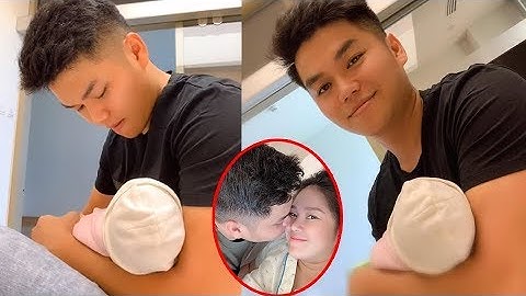 Lê Phương chia sẻ khoảnh khắc ngọt ngào của chồng trẻ vừa hát vừa ru con ngủ