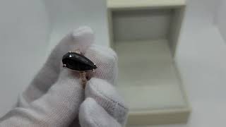 결혼 예물 블랙다이아몬드 반지 뽀르까보나도 물방울로즈컷Wedding Gift Ring Porcarbonado Water Drops Rose Cut black diamond ring