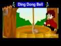 Ding Dong Bell  - Cartoon Rhymes With Lyrics For Kids