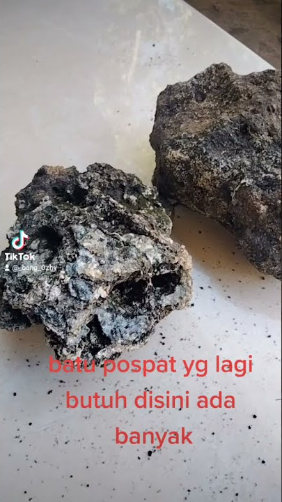 yg lagi butuh batu phospat disini ada banyak...lok pulau kangean