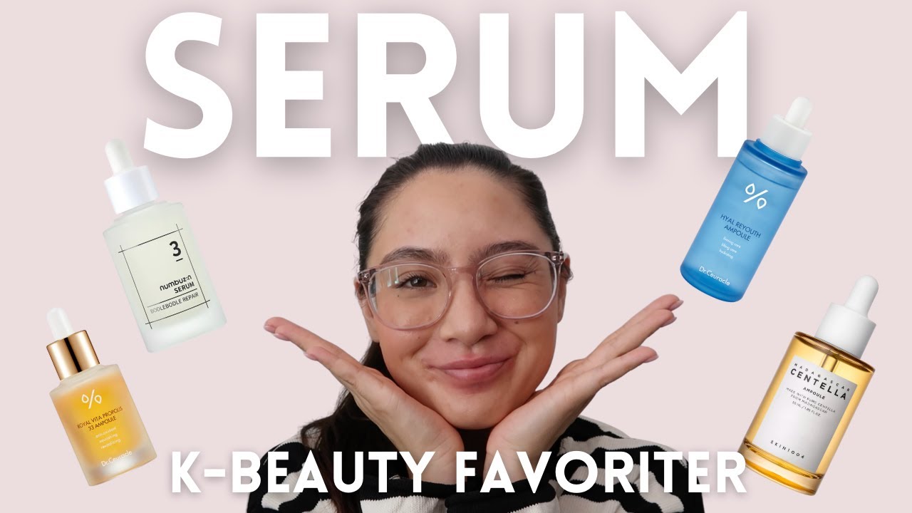 Mina favoritserum! | STEG 6 | K-BEAUTY 10 stegsrutin