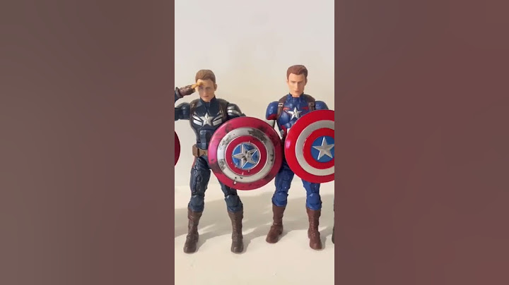 Marvel Legends: Captain America Action-Figure Collection (MCU Steve Rogers) -shorts