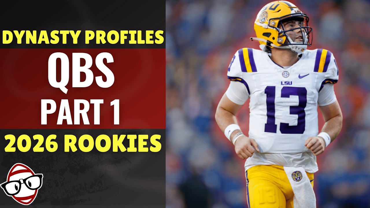 Dynasty Rookie QB Profiles Pt.1 (Mendoza, Nussmeier, Allar, and more)!