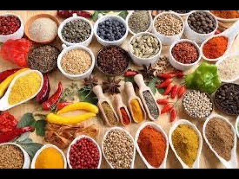 أسماء البهارات و التوابل باللغة الإنجليزية بالصور Spices In