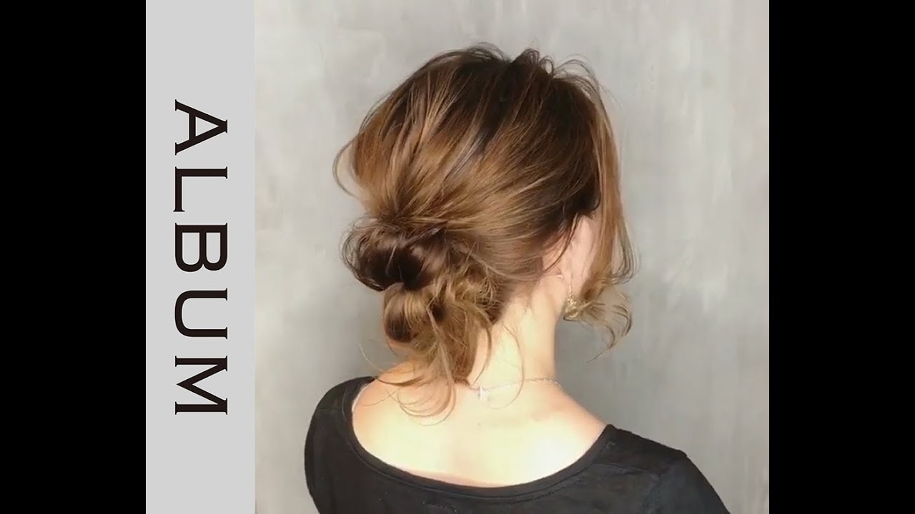 ☆クリスマスに使えるヘアアレンジ☆ 簡単パーティーアレンジ × 動画【ヘアアレンジ】 〖ALBUM〗 ヘアセット 結婚式