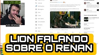 RENAN REAGE AO VÍDEO DO LION DA CENTRAL FALANDO SOBRE ELE, E RENDEU UM BOM ASSUNTO