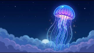 🌙 Giant Floating Jellyfish | Pixel Art Lofi Beats (24/7 Cozy Ambient Music) screenshot 5