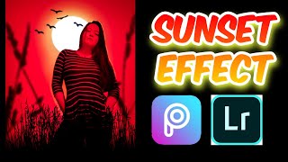 PICSART SUNSET EFFECT | PICSART EDITING TUTORIAL | PICSART PHOTO EDITING screenshot 5