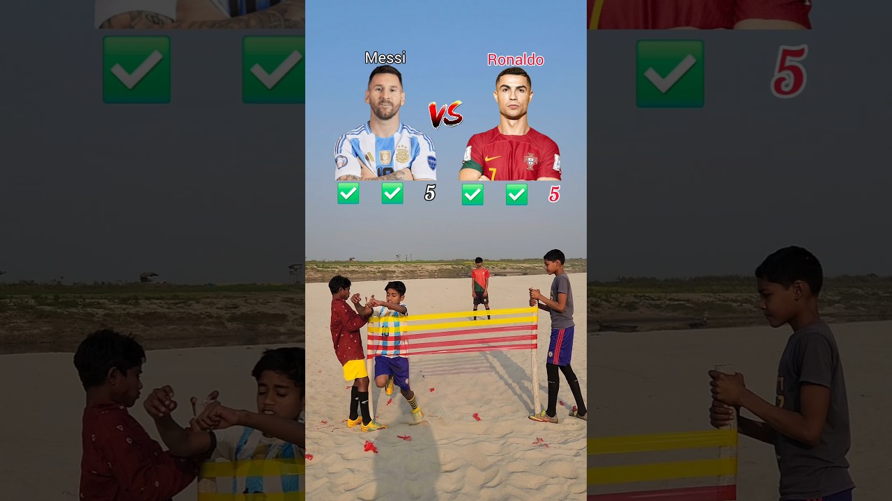 Ronaldo vs Messi ⚡️ SPEED CHALLENGE 