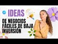 Ideas de negocios fáciles de poner en marcha con mínima inversión