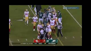 A Crazy FIGHT Breaks out During 49ers Vs Eagles Game