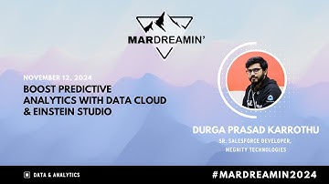 Boost Predictive Analytics with Data Cloud & Einstein Studio