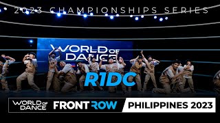 R1DC | Team Division | FRONT ROW | World of Dance Philippines 2023 | #WODPH2023