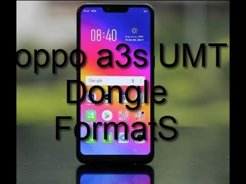 OPPO A3S UMT Dongle FormatS